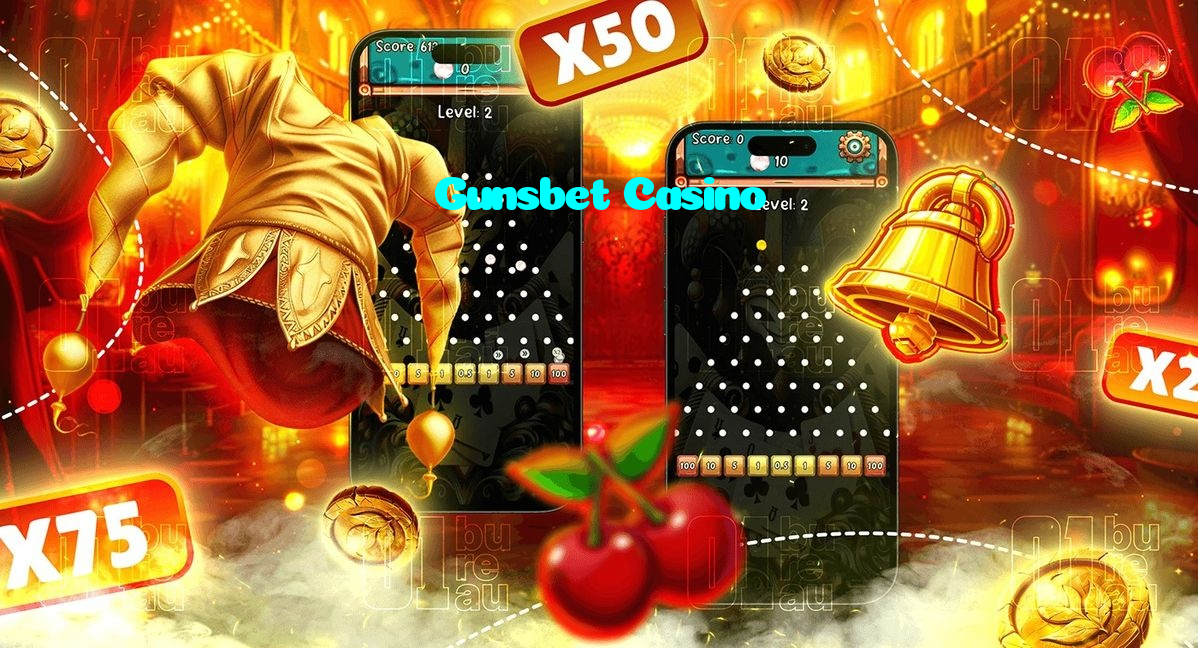 Gunsbet Casino casino presented on mobile device in Pakistan with slots and live games
